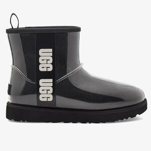 NWOT UGG Classic Clear Mini, Black, size 5